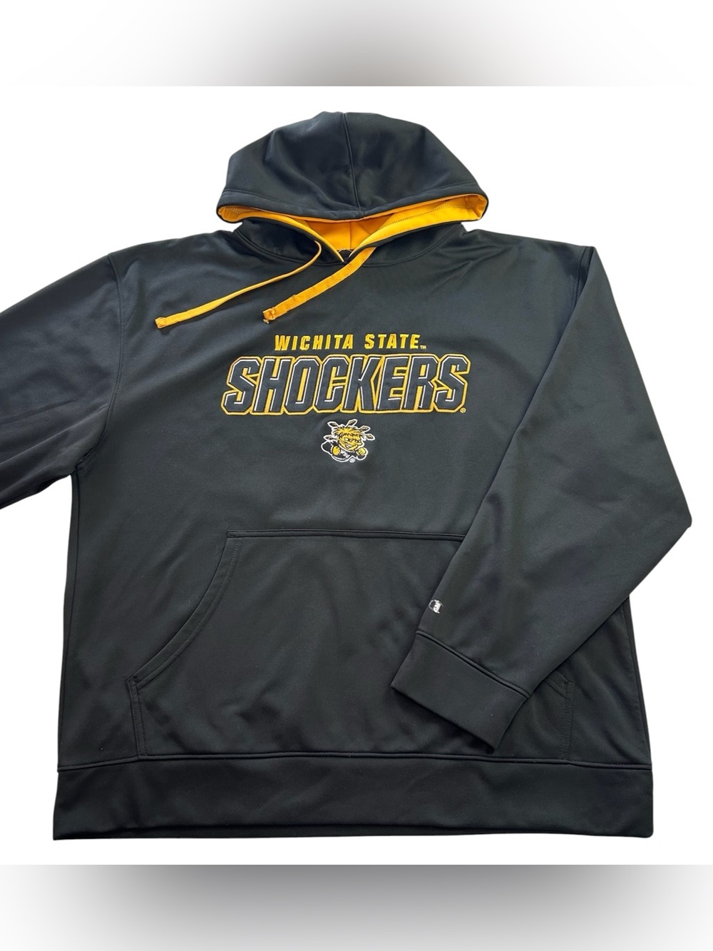 Champion Wichita State Shockers Men’s Performance Hoodie Sweatshirt Black sz XL
